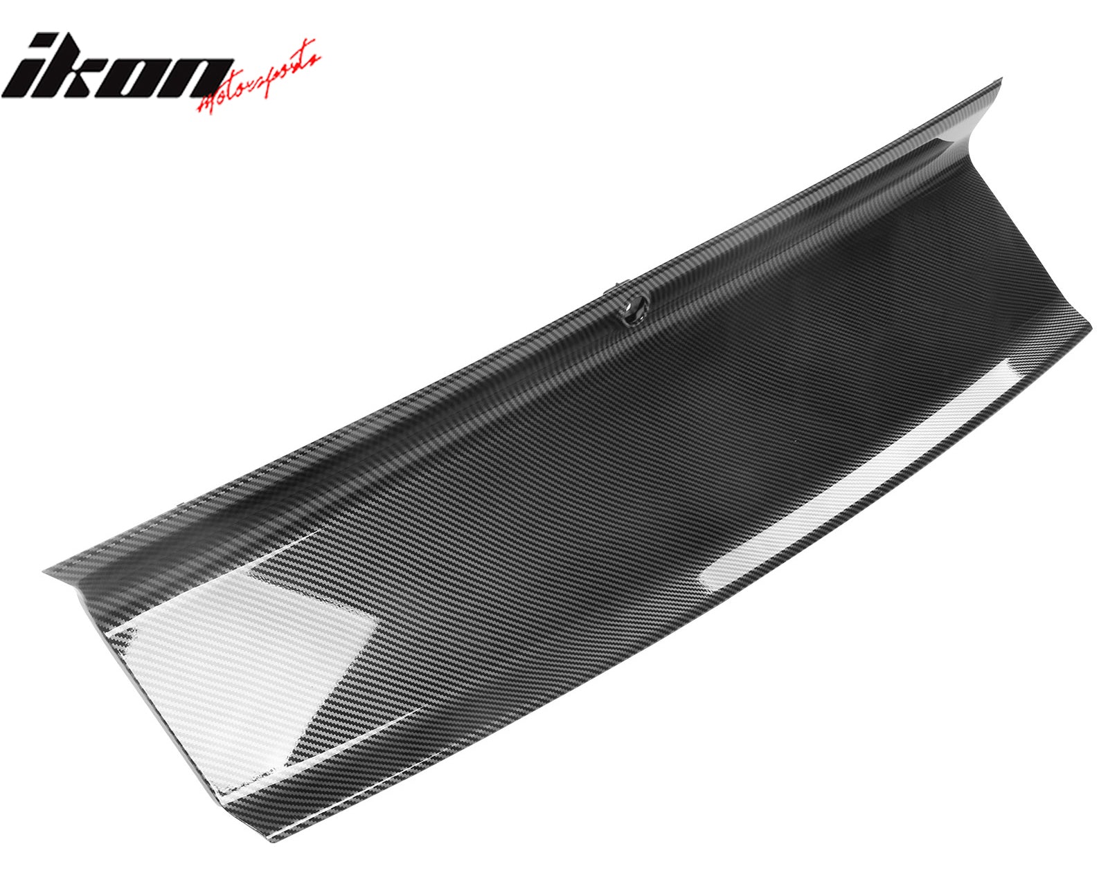 Fits 15-23 Ford Mustang Trunk Decklid Trim Cover Panel Carbon Fiber Hydro Dip