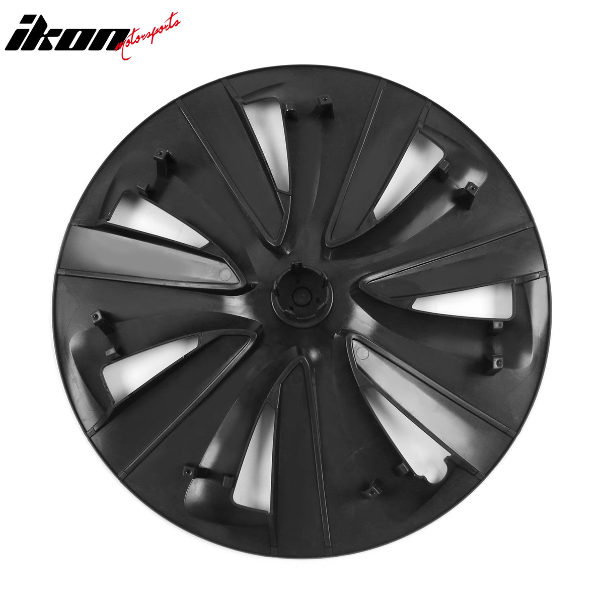 Fits 24-25 Tesla Model 3 S Style 18" Wheel Cover Hubcaps Rim Gunmetal& Gloss ABS