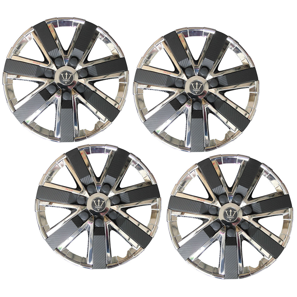 Fit Subaru 15in Hub Caps Hubcap Wheel Rim Skin Covers 4PC