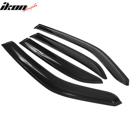 Fits 05-10 Chrysler 300 Dodge Magnum Window Visor Vent Rain Guard Sun Shade 4PCS