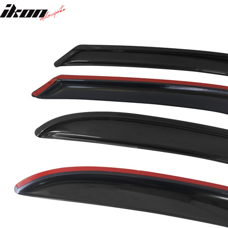 Fits 05-10 Chevy Cobalt Sedan Acrylic Window Visors Sun Guard Rain Deflector 4PC