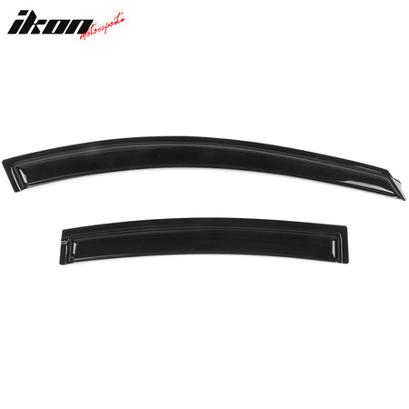 For 10-15 Chevy Cruze 2016 Limited Acrylic Window Visor Sun Rain Guard Deflector