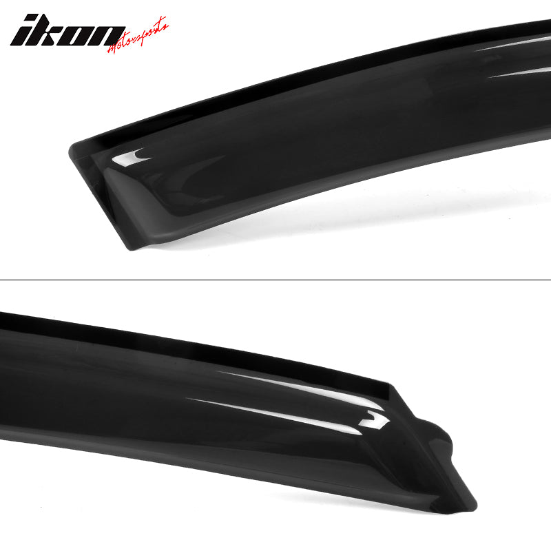 For 10-15 Chevy Cruze 2016 Limited Acrylic Window Visor Sun Rain Guard Deflector