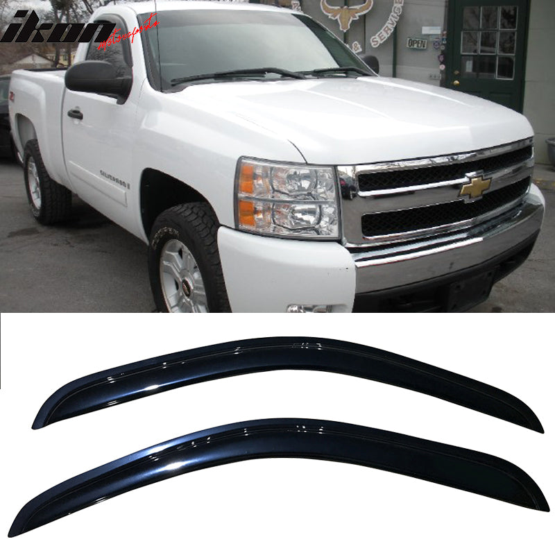 2007-2014 Chevrolet Silverado & GMC Sierra Standard Cab Window Visor