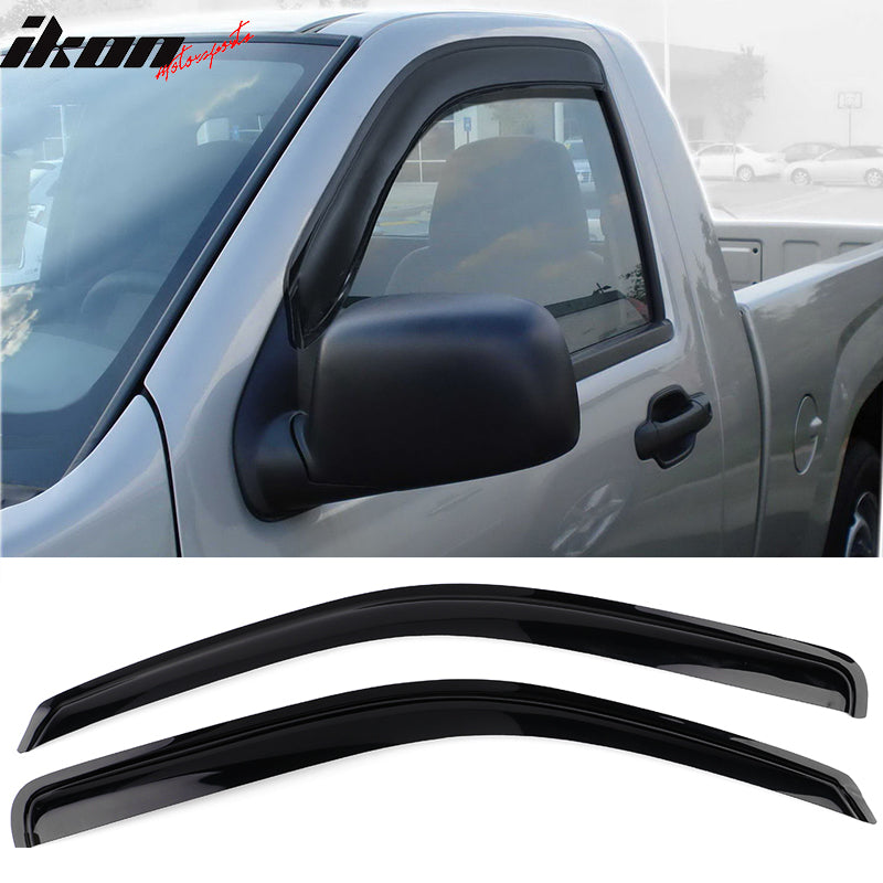 2014-2019 Chevy Silverado GMC Sierra Extended Cab Tape on Visor Window