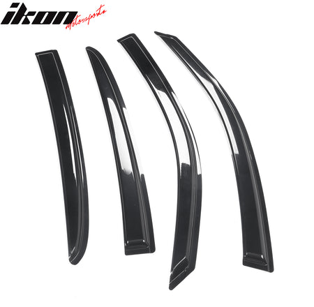 Fits 11-23 Dodge Charger Window Visors Acrylic Sun Guard Rain Deflector 4Pc Set