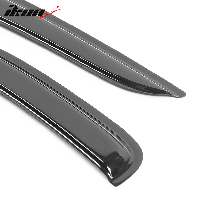 Fits 97-04 Dodge Dakota Standard Extended Cab Acrylic Window Visors 2Pc Set