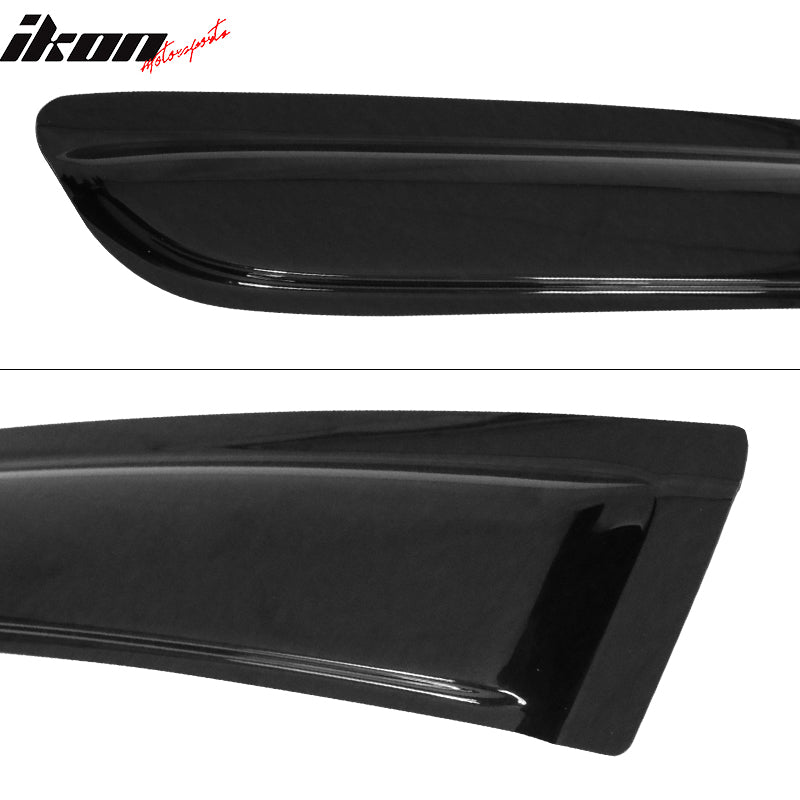 Fits 11-24 Dodge Durango Window Visors Acrylic Sun Shade Rain Guard 4Pc Set