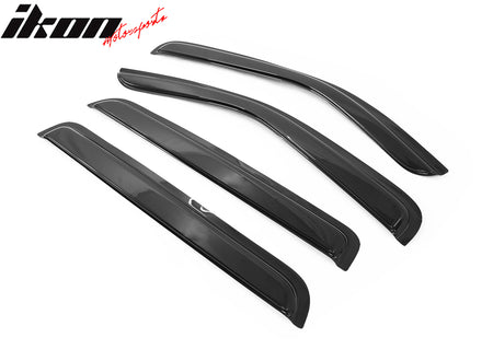 Fits 07-11 Dodge Nitro Window Visors Rain Guard Air Deflector Acrylic 4Pc Set