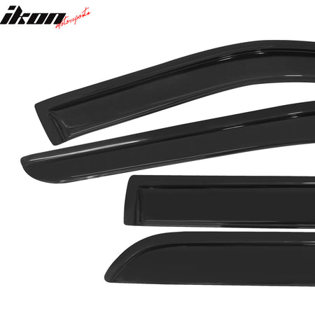 Fits 11-19 Ford Explorer Acrylic Wind Deflectors Rain Guards Window Visors 4Pcs