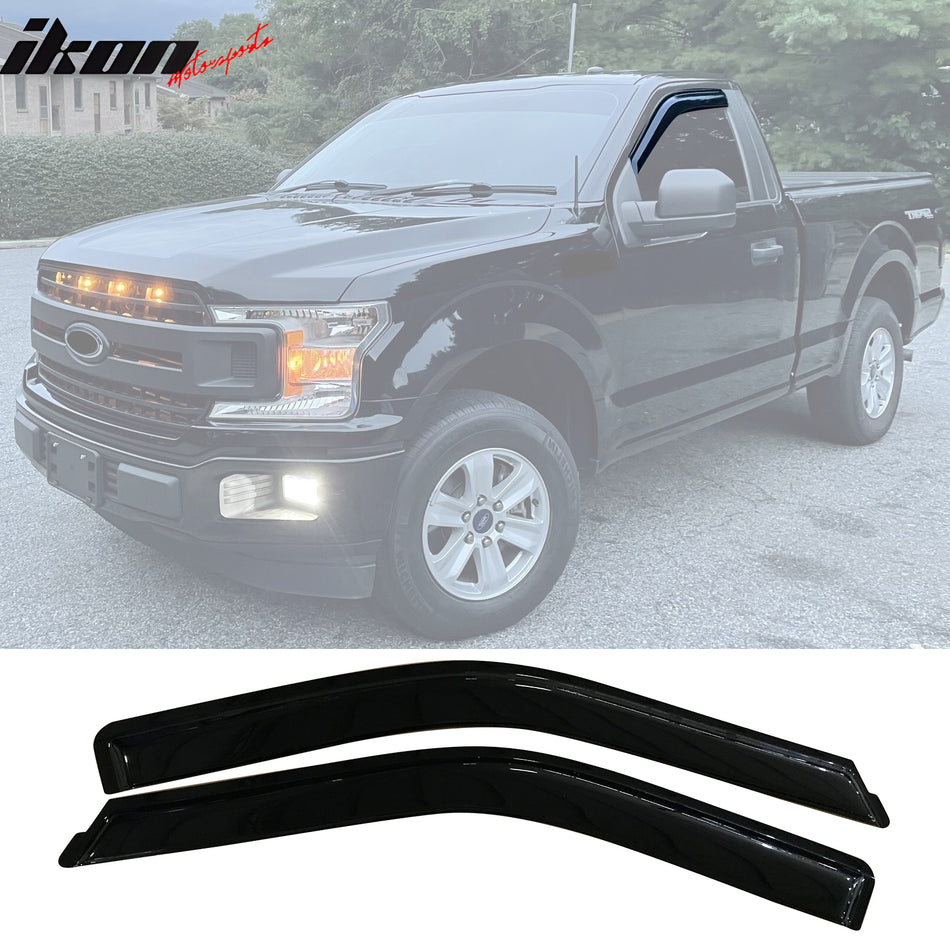 2015-2024 Ford F-150 2017-2021 F-250 to F550 Standard Window Visors