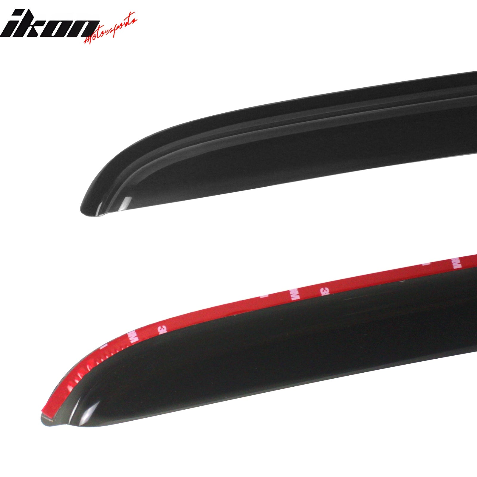 Fits 94-04 Ford Mustang Acrylic Window Visors Rain Guard Wind Deflector 2Pc Set