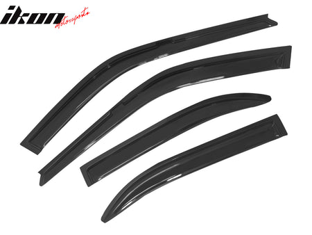 Fits 90-93 Honda Accord 4Dr Acrylic Window Visors Rain Guard Deflector Vent 4PCS