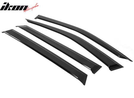 Fits 21-25 Kia Sorento Acrylic Slim Window Visors Rain Guard Vent Sun Shade 4PCS