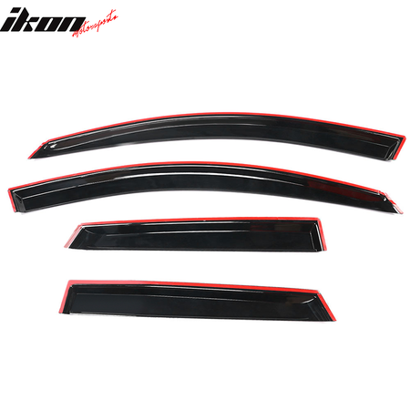 Fits 10-13 Mazda 3 Hatchback Window Visors Acrylic Sun Guard Rain Deflector 4PC