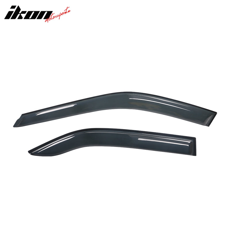 Fits 97-01 Mitsubishi Mirage Sedan Window Visors Sun Rain Deflectors Acrylic 4PC