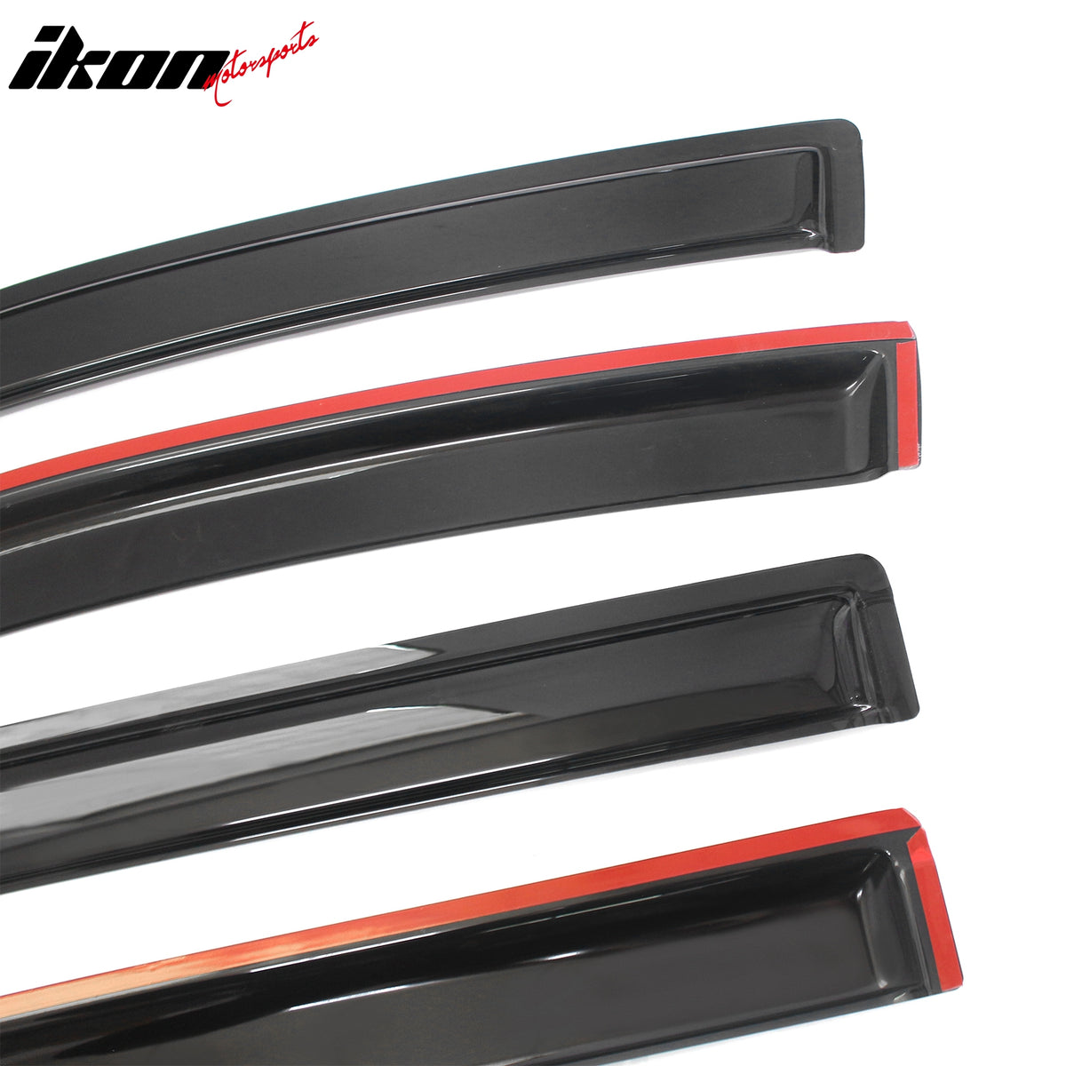 Fits 04-16 Nissan Armada 04-10 Infiniti QX56 Window Visors Acrylic 4Pc Set