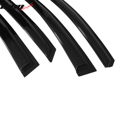 Fits 13-19 Nissan Sentra Window Visors Acrylic Sun Guard Rain Deflector 4PCS