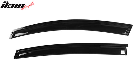 Fits 12-16 Subaru Impreza & 13-17 XV Crosstrek Acrylic Window Visors 4Pc Set