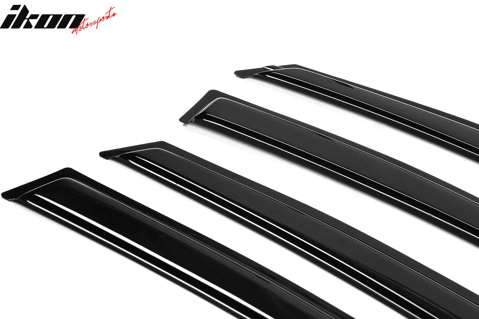 Fits 12-16 Subaru Impreza & 13-17 XV Crosstrek Acrylic Window Visors 4Pc Set