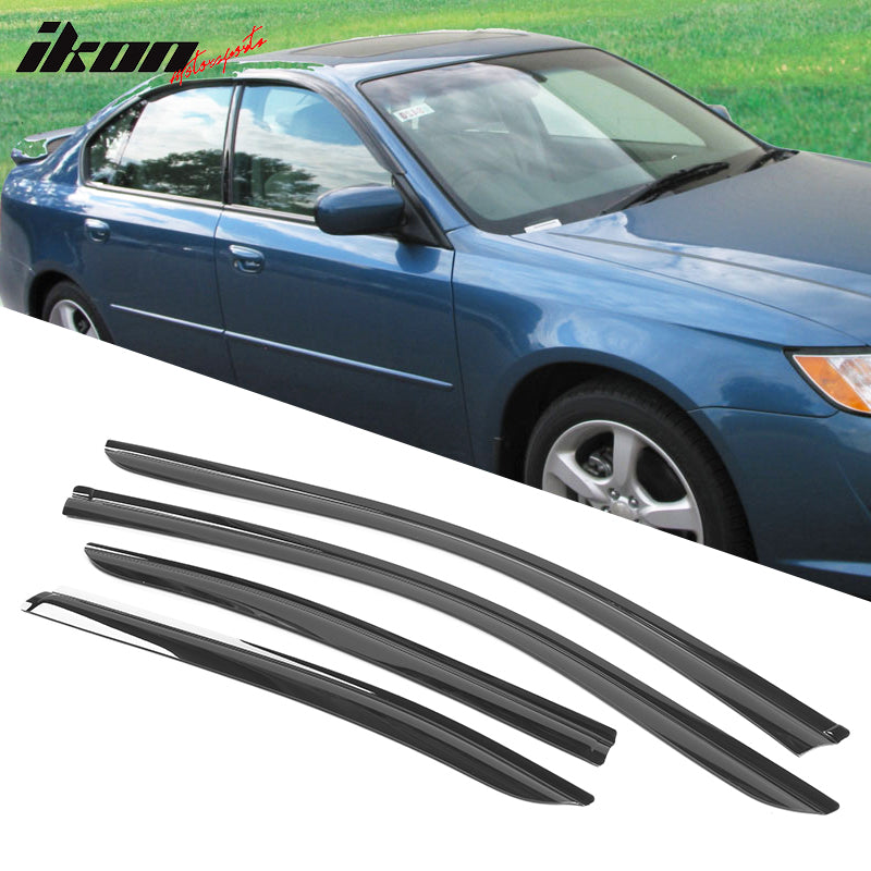 2005-2006 Subaru Outback Legacy Slim Smoke Tinted Visor Window Acrylic