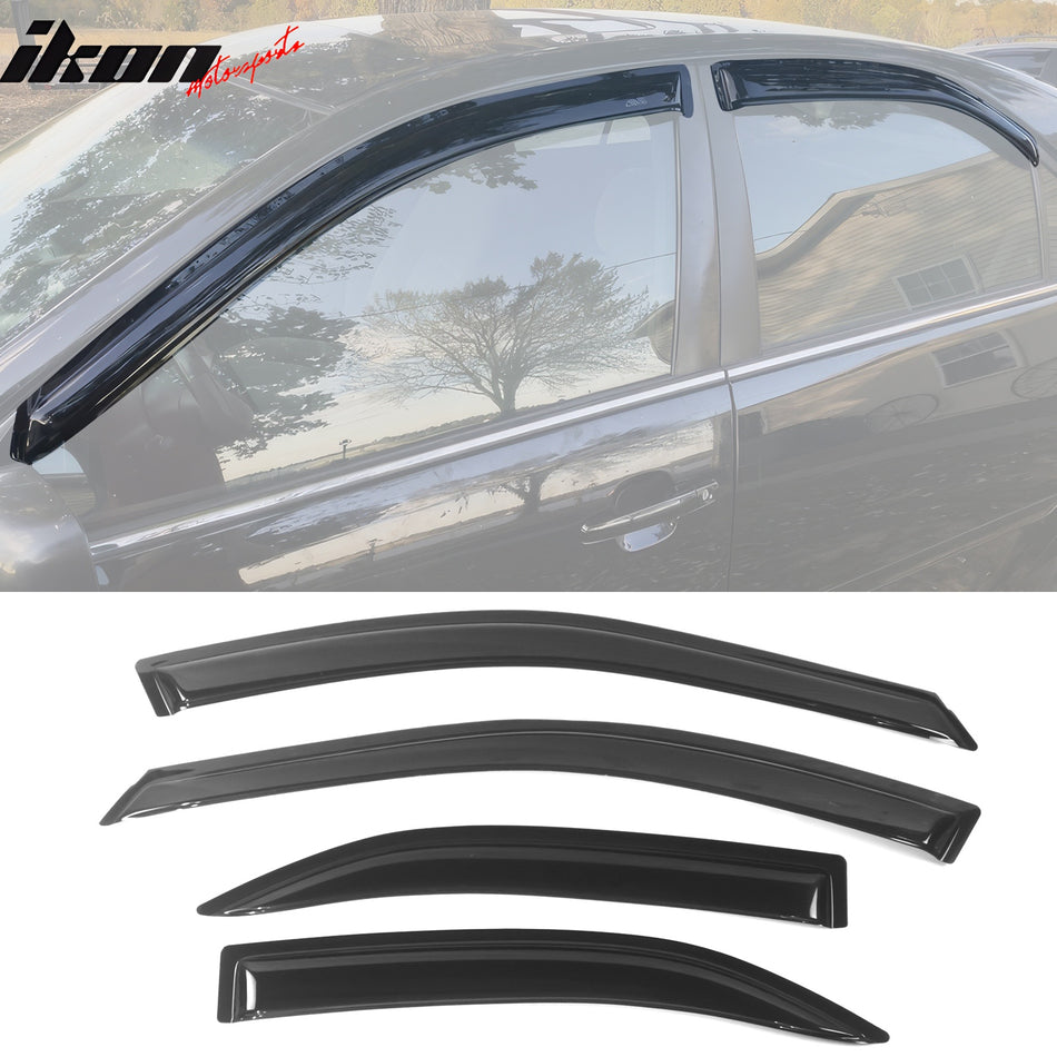 2002-2006 Toyota Camry Slim Style Smoke Visor Window Guard Acrylic