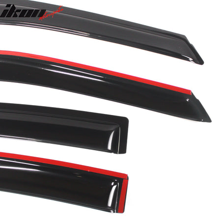 Fits 02-06 Toyota Camry Window Visors Acrylic Sun Guard Rain Deflectors 4PCS