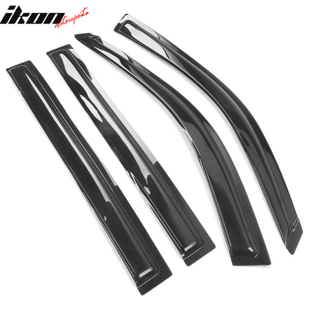 Fits 01-07 Toyota Highlander Window Visors Acrylic Sun Rain Guard Deflector 4PCS