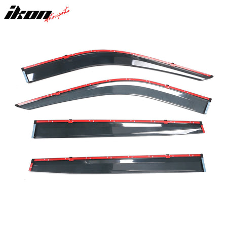 For 20-23 Toyota Highlander Acrylic Window Visor Sun Rain Guard