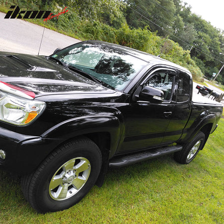 Fits 05-15 Toyota Tacoma Access Extended Cab Window Visor Rain Guards Vent Shade