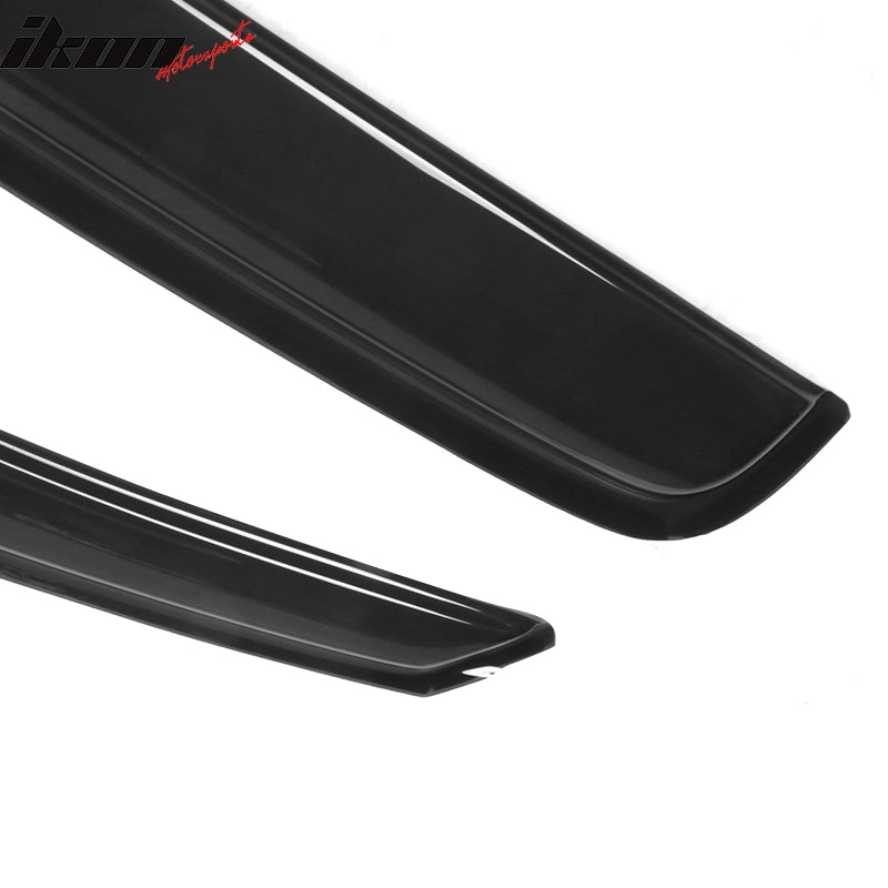 Fits 05-15 Toyota Tacoma Standard Cab Acrylic Window Visors Sun Guard 2Pc Set