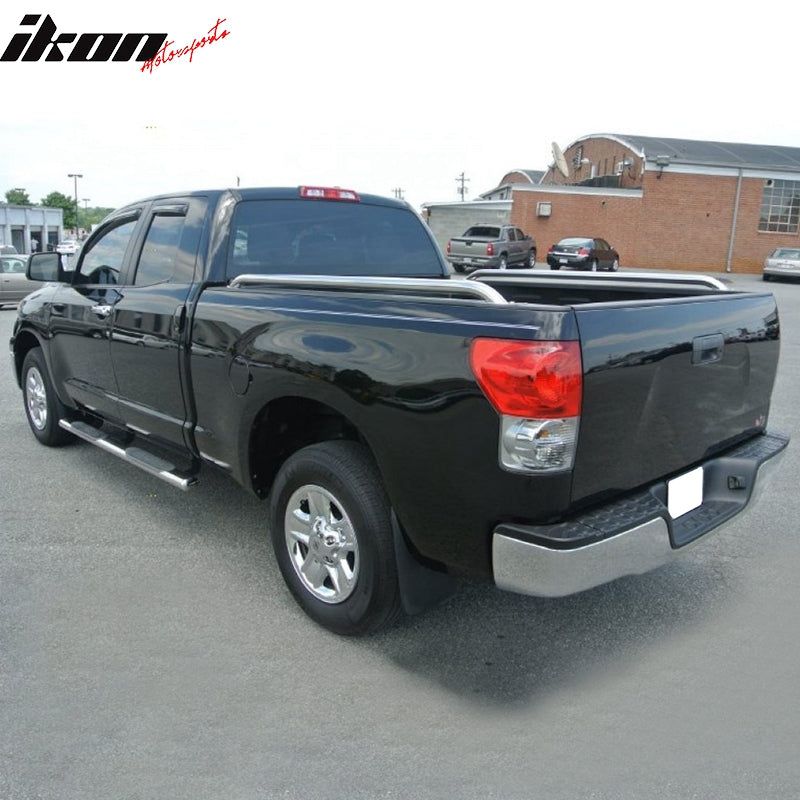 Fits 07-21 Toyota Tundra Double Cab Acrylic Window Visors 4Pc Set