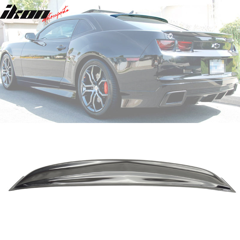 2010-2015 Chevy Camaro G Style Smoke Roof Spoiler Window Vent Acrylic