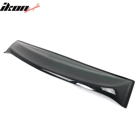 Fits 10-15 Chevrolet Camaro G Style Smoke Acrylic Rear Roof Window Spoiler Wing