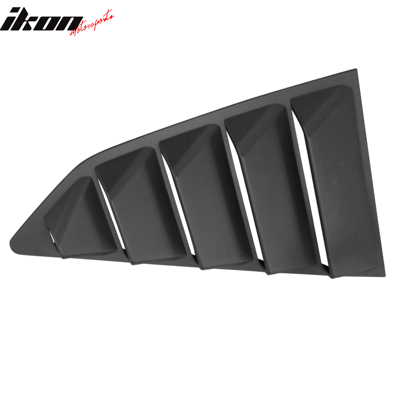 Fits 14-19 Chevy Corvette C7 Classic Style Side Window Louvers Pair