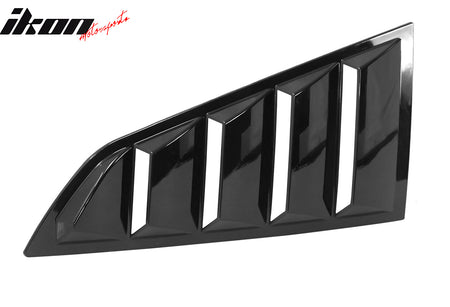 Fits 14-19 Chevrolet Corvette C7 Coupe V2 Style 2PCS Side Window Louver Scoop PC