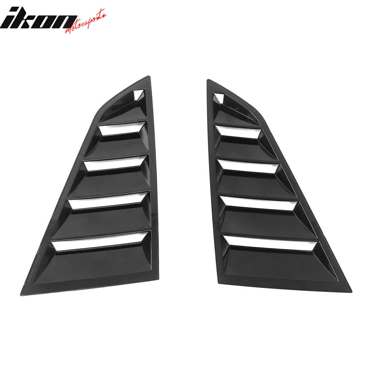 Fits 14-19 Chevrolet Corvette C7 Coupe V2 Style 2PCS Side Window Louver Scoop PC