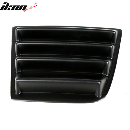 Fits 11-23 Dodge Charger V2 Rear Window Louver + V1 Side Window Louvers Scoop PP