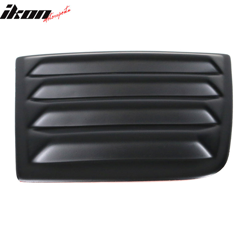 Fits 11-23 Dodge Charger V2 Style Rear Side Window Louver Air Vent