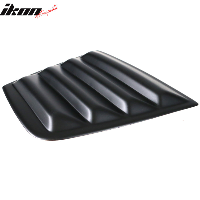 Fits 11-23 Dodge Charger V2 Style Window Louver Sun Windshield Gloss Black