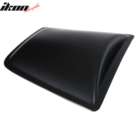 Fits 11-23 Dodge Charger V4 Style Side Quater Scoop Window Louver PP Matte Black