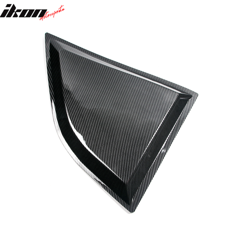 Fits 08-23 Dodge Challenger XE V2 Style Rear Side Window Louver Scoops - PP