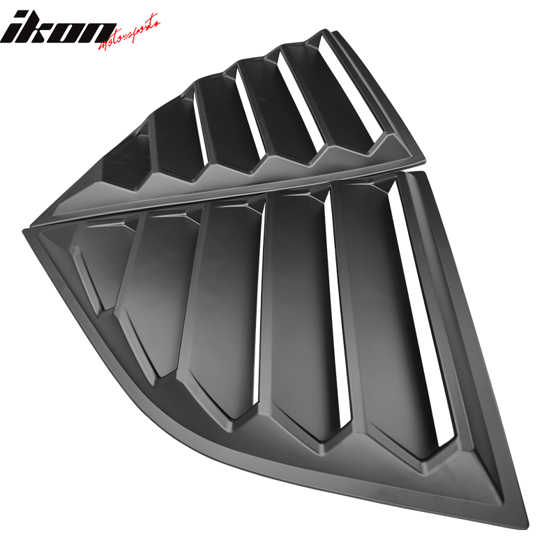 For 08-23 Dodge Challenger XE V4 Rear Side Window Louver Scoop Cover