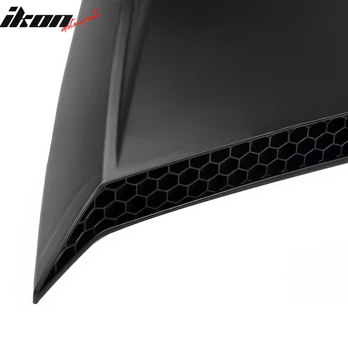 Fits 24-25 Ford Mustang Coupe V Style Side Window Louvers ABS 2PCS - Matte Black