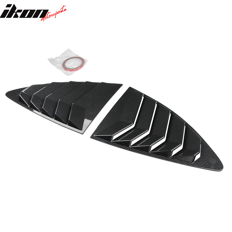 Fits 13-20 FRS 86 BRZ Rear Window Louver Guards