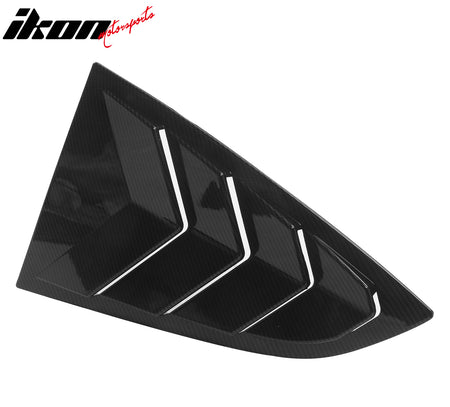 Fit 22-24 Subaru BRZ Toyota GR86 IKON 2PC Side Window Louvers