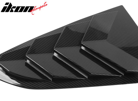 Fit 22-24 Subaru BRZ Toyota GR86 IKON 2PC Side Window Louvers