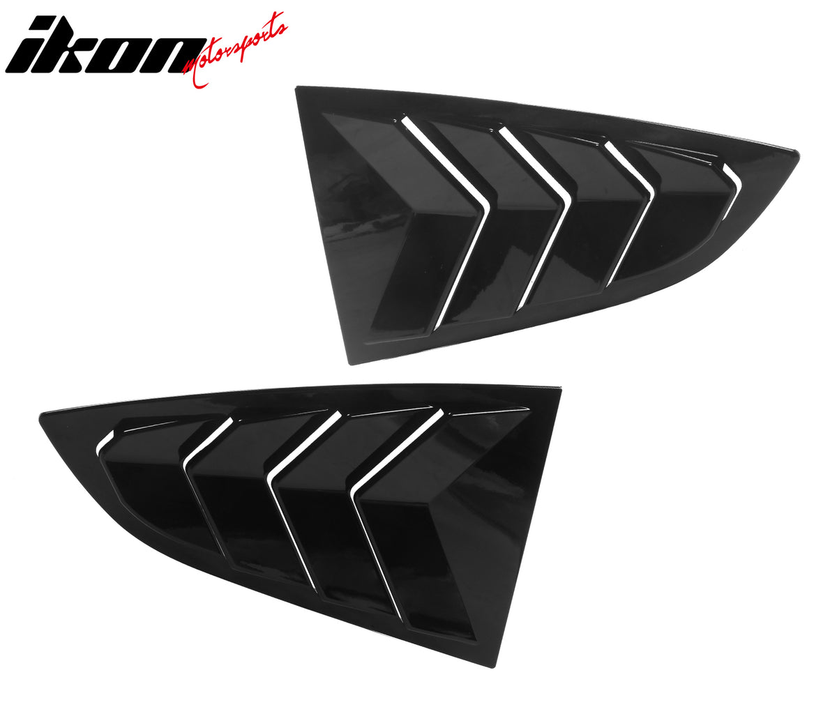 Fit 22-24 Subaru BRZ Toyota GR86 IKON 2PC Side Window Louvers