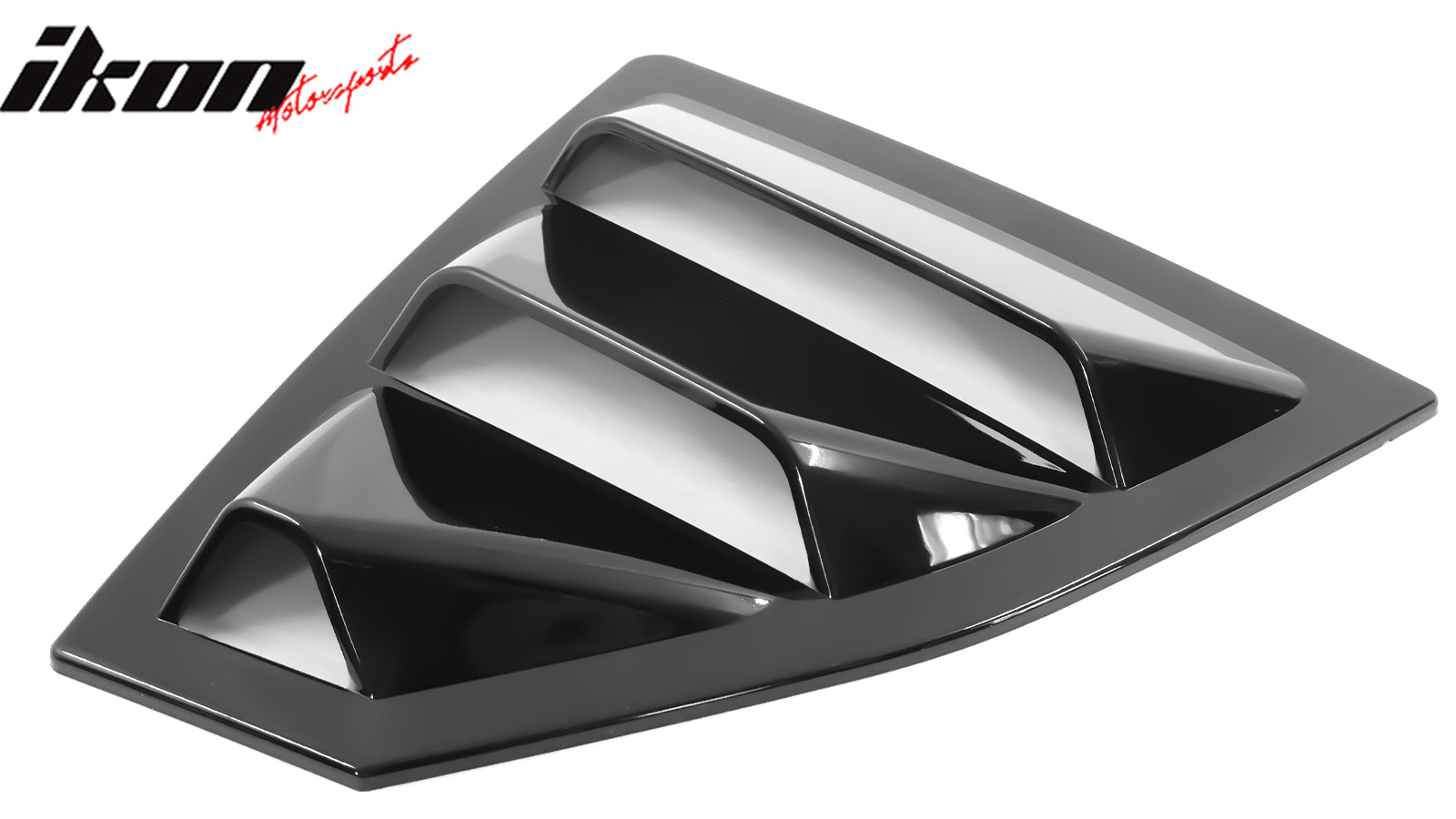 Fits 22-25 Subaru WRX IKON Style 2PCS Side Window Louver Vent Cover Unpainted PC