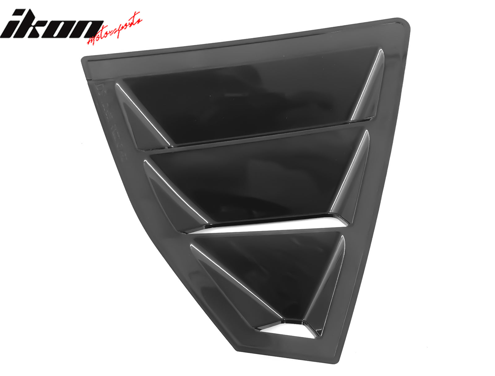 Fits 22-25 Subaru WRX IKON Style 2PCS Side Window Louver Vent Cover Unpainted PC